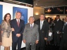 Renan Calheiros com sua Esposa, Maranhão e  Bruno Steinbach, durante a abertura da exposição 